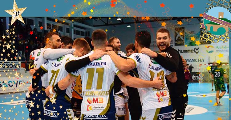 El Ángel Ximénez y sus mejores deseos navideños, entre los que incluye su abono para la segunda vuelta de la Liga Asobal.