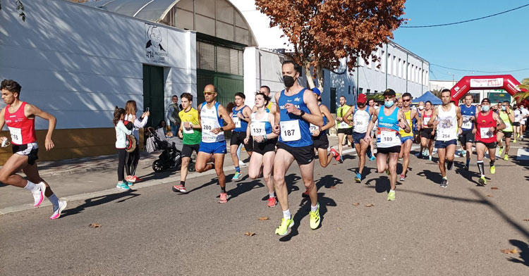Un momento de la carrera celebrada en Fuente Palmera. Foto: @Yuls_GdR