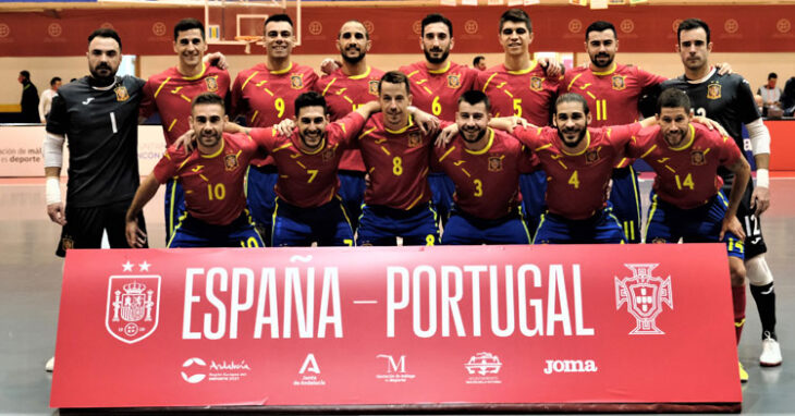 La formación de España para el partido. Foto: Sefutbol