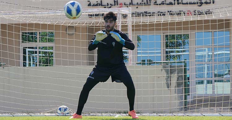 El meta bareiní Redha Bahram durante su participación en el torneo de Córdoba.