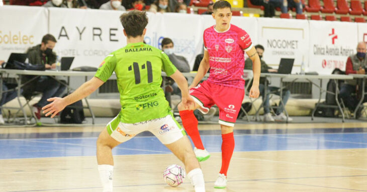 Álex Viana en un momento de la final. Foto: Córdoba Futsal