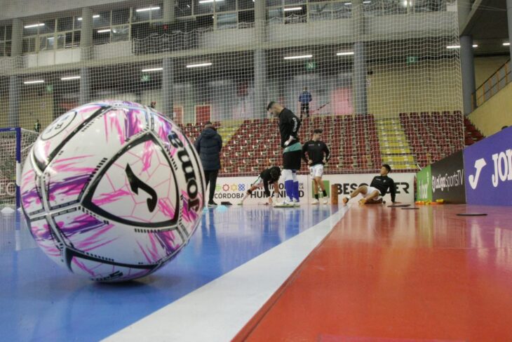 El balón se queda parado por ahora en el Córdoba Patrimonio. Foto: Córdoba Futsal