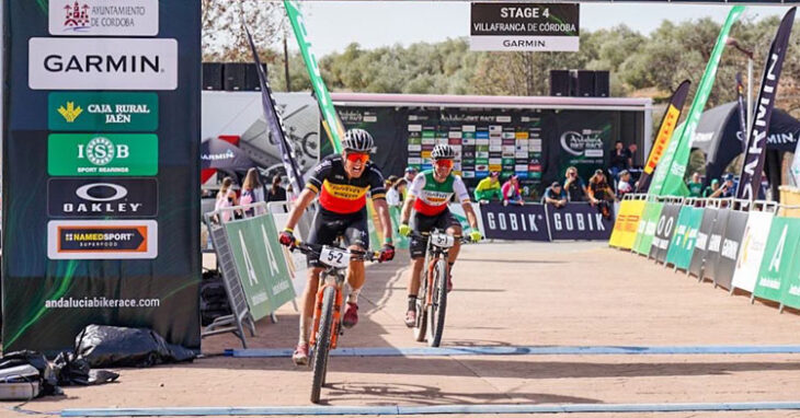 Alleman y Rabensteiner lograron la victoria en la cuarta etapa de la Andalucía Bike Race