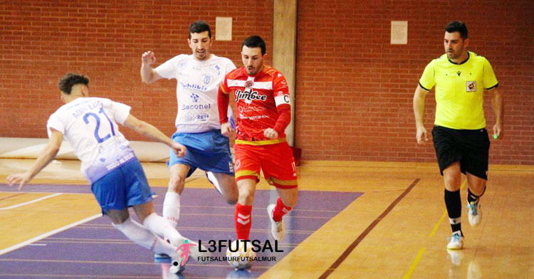 Un momento del duelo del Bujalance el pasado sábado frente al Futsal Molina. Foto: l3futsal.es