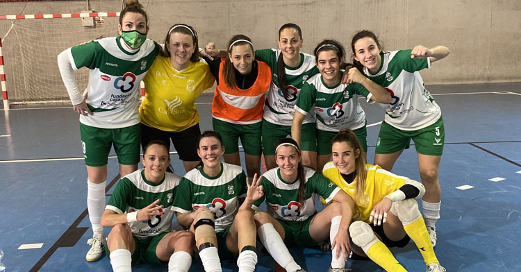La celebración de las cajistas en el Pabellón Mirandilla