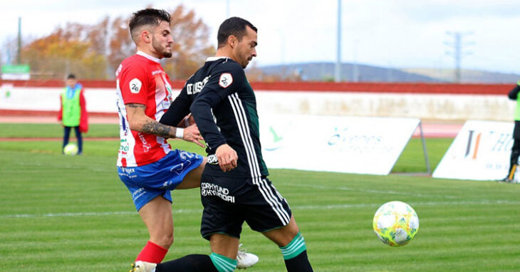 De las Cuevas fue el autor del gol del triunfo blanquiverde en 2019. Foto: Charo Tobajas / CCF