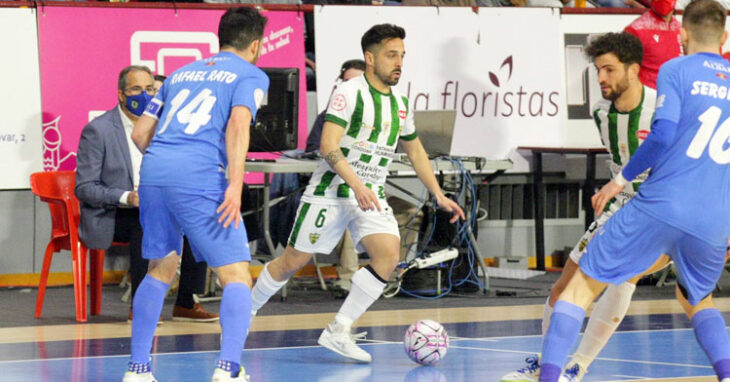 Jesulito en un momento del partido contra el Valdepeñas. Foto: Córdoba Futsal