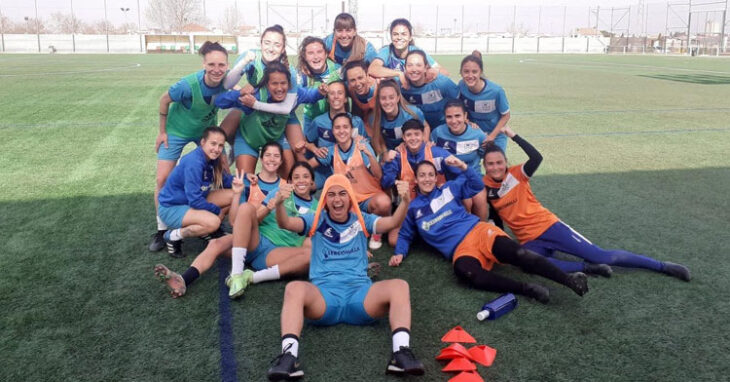 Con fuerza. Las jugadoras del Pozoalbense quieren seguir peleando por sus objetivos en la segunda vuelta. Foto: CD Pozoalbense