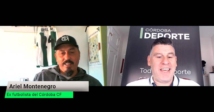 Ariel Montenegro en un momento de su entrevista con David Jurado.