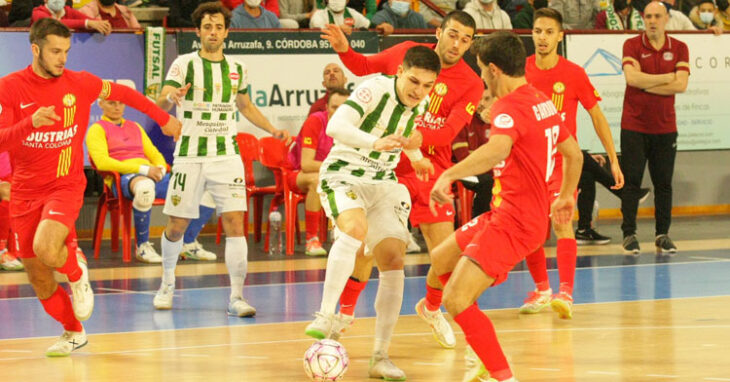 Álex Viana en el partido copero ante Industrias de la pasada semana. Foto: Córdoba Futsal