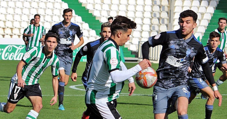 El Córdoba B ya detuvo al Recre con unas tablas en El Arcángel. Foto: CCF