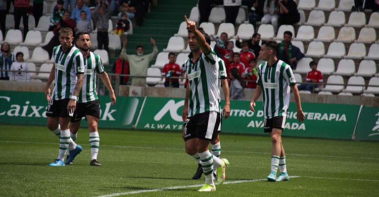 Willy celebrando su reencuentro con el gol.