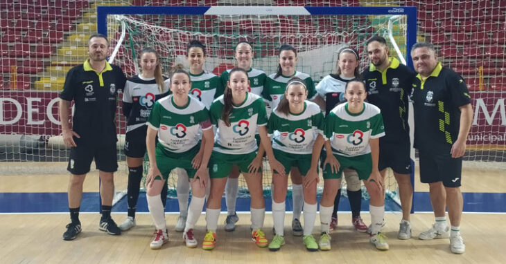 La última formación del Deportivo Córdoba Cajasur por esta temporada