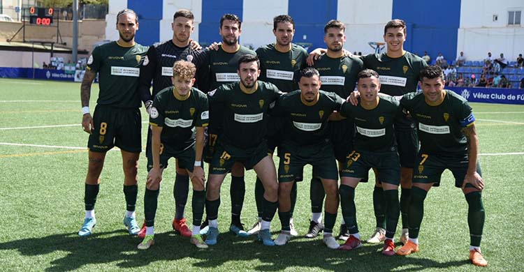 El último once inicial del Córdoba CF en Segunda RFEF