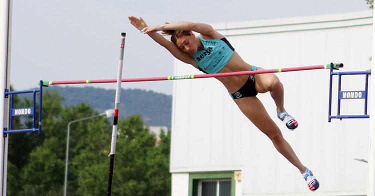 Ana Chacón en una competición de este 2022. Foto: Palmathlón