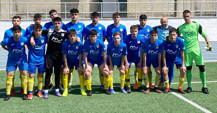 Una formación del Juvenil A del Atlético Palma del Río. Foto: Atlético Palma del Río