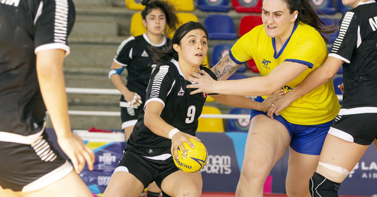 Luciana Hidalgo en un partido pasado. Foto: CBM