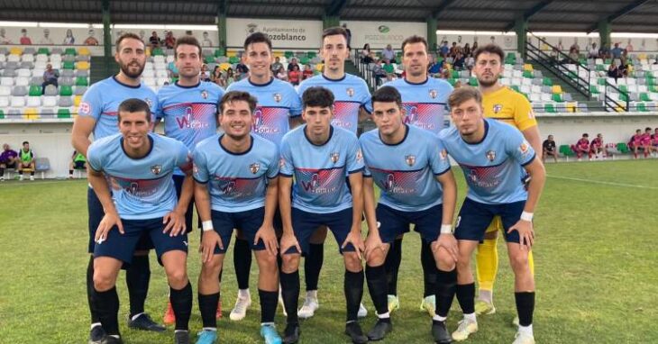 Once del CD Pozoblanco contra el Atlético Porcuna