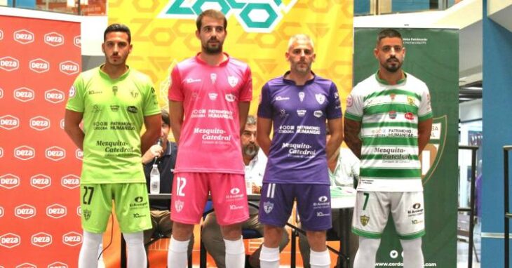 Presentación de las cuatro equipaciones del Córdoba Futsal para la temporada 2022/23