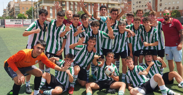 Los cadetes del Córdoba CF del pasado curso.