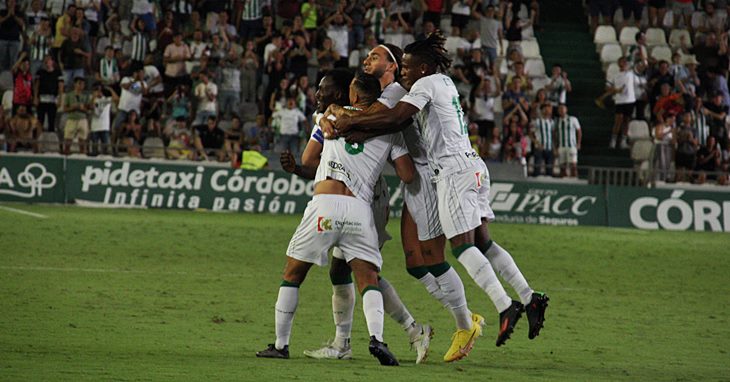 Celebración gol de Diarra. Autor: Paco Jiménez