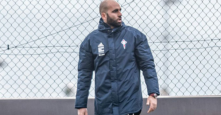 Claudio Giráldez, entrenador olívico. Foto: @canteiraceleste