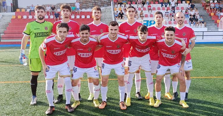 Once inicial del Atlético Espeleño frente al CD Gerena