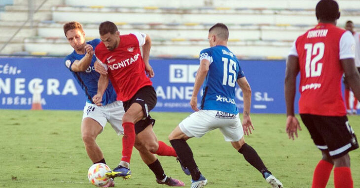 El cuadro sansero en su partido en la Isla de León. Foto: San Fernando CDI