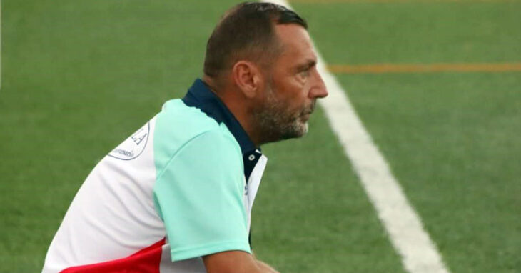 Juan Carlos Quero durante un partido del Atlético Espeleño