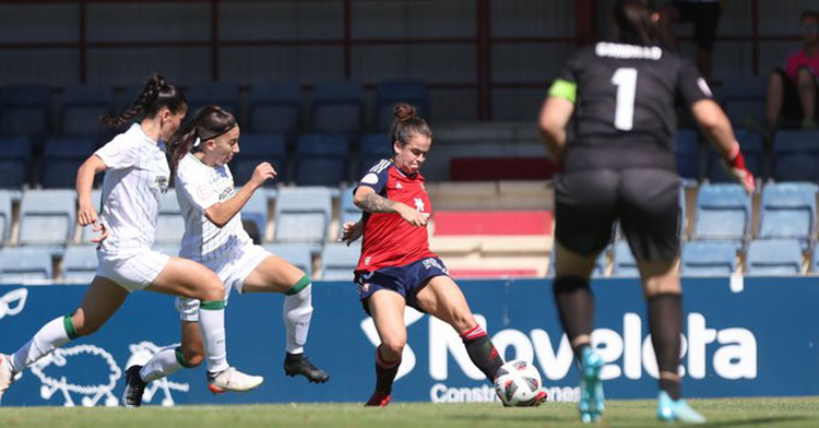 El Córdoba Femenino va de menos a más esta temporada. Foto: CA Osasuna