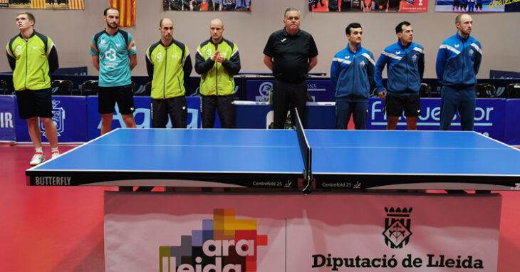 El Cajasur Priego en la foto de formaciones antes de su último duelo. Foto: CTT Borges