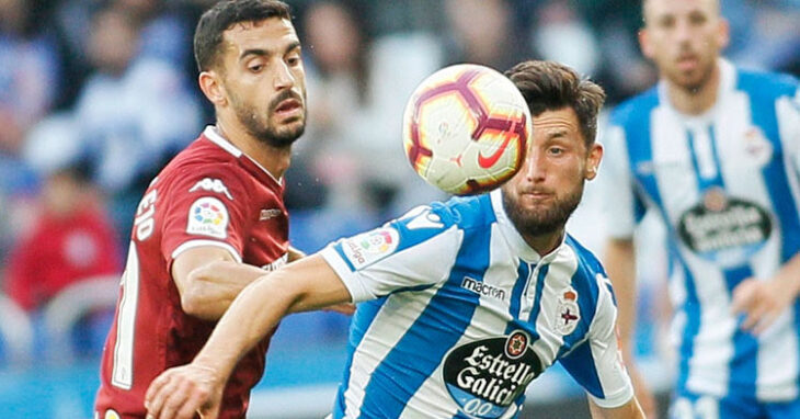 Álex Vallejo en el partido final de la temporada de 2019. Foto: LaLiga