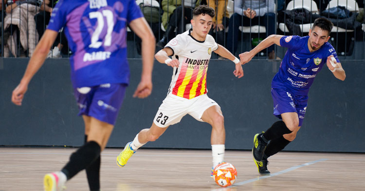 Lucas Bolo en el partido del pasado viernes. Foto: Industrias Santa Coloma