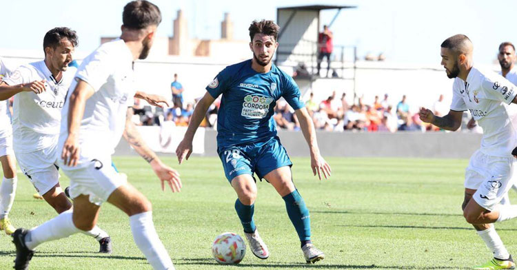 Christian Delgado jugando en Ceuta. Foto: CCF