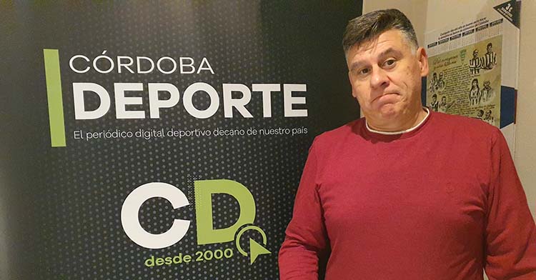 David Jurado valorando la derrota del Córdoba CF en Alcorcón.