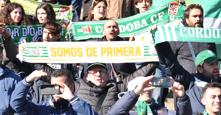 La afición del Córdoba CF no faltará el sábado ante una gran cita. Autor: Paco Jiménez