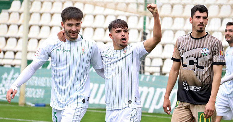 El Córdoba B ganó sobre la hora al Ciudad de Lucena. Foto: CCF