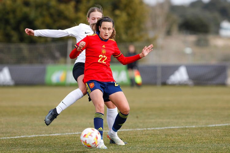 Alba Cerrato en el partido de la citación anterior. Foto: Sevilla FC Femenino