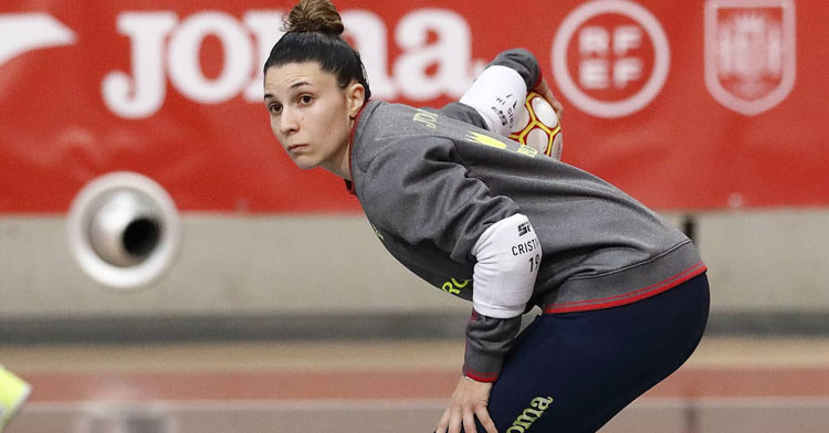 Cristina García vuelve a contar para España. Foto: RFEF