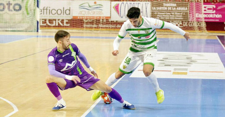 Lucas Perin en el duelo frente al Mallorca Palma Futsal. Foto: Córdoba Futsal