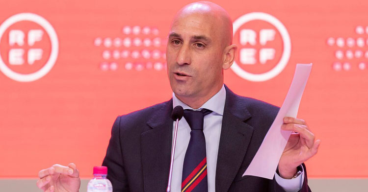 Luis Rubiales, presidente de la RFEF