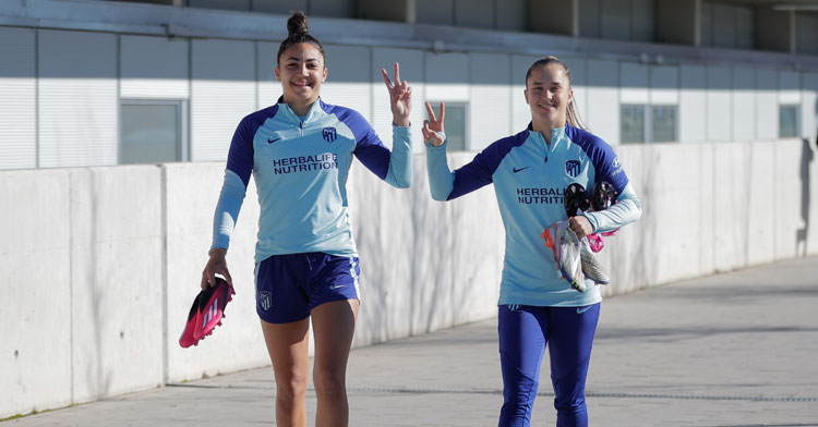 La delantera cordobesa del Atlético de Madrid se mantiene fija en los planes de la Selección Sub19. Foto: Atlético de Madrid