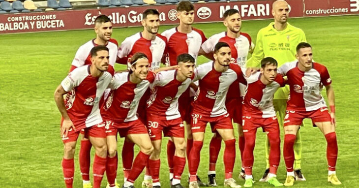 El último once inicial del Algeciras en Pasarón. Foto: Algeciras CF