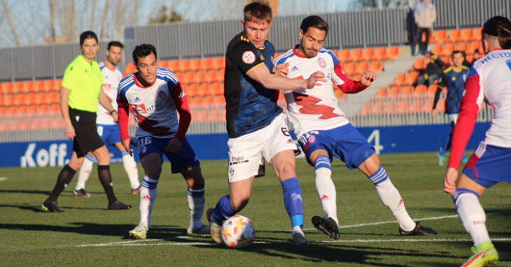 La escuadra talaverana no pudo con el Rayo Majadahonda. Foto: CF Talavera de la Reina