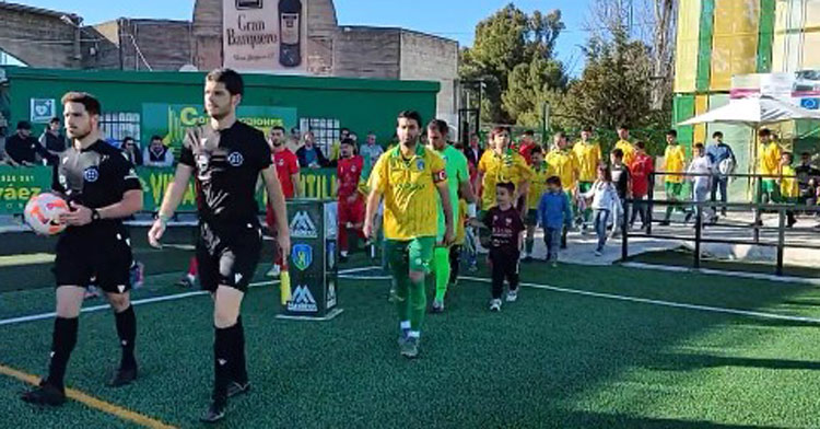La salida al campo del Montilla-UP Viso. Imagen: Montilla CF