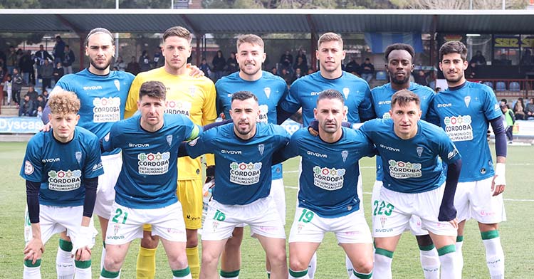 El once del Córdoba en Talavera.
