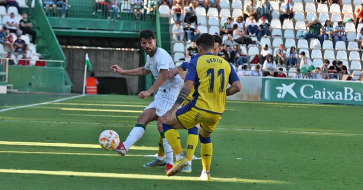 osé Ruiz en el partido. Autor: Paco Jiménez