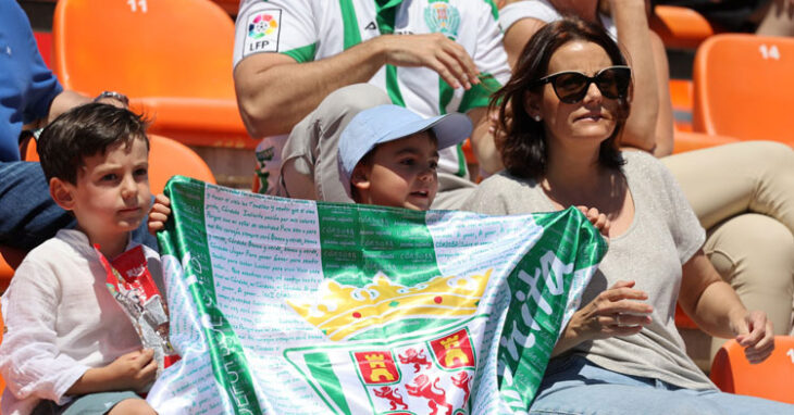 Jóvenes aficionados cordobesistas en Majadahonda. Foto: CCF