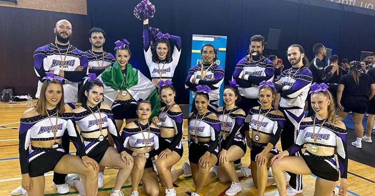 Las integrantes del 'Mustangs All Star' en Barcelona.