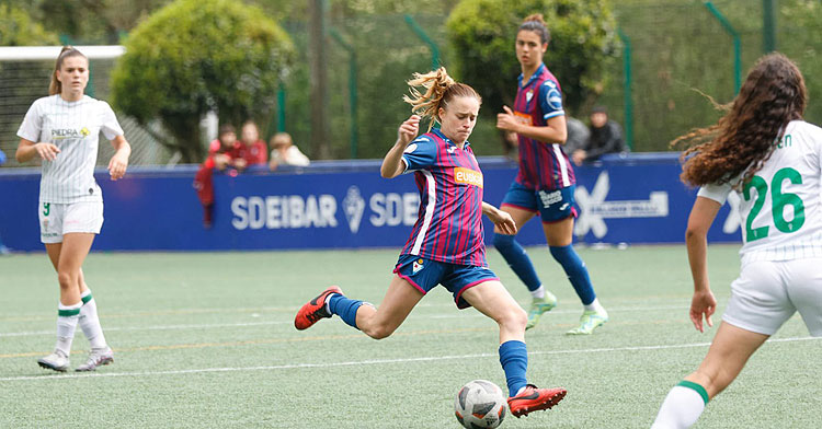 La escuadra azulgrana resolvió el duelo en la primera parte. Foto: SD Eibar